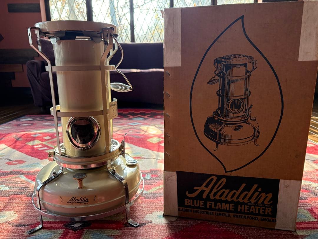 アラジンストーブ 15型　h42206 3300 デラックス　希少8角ノブ