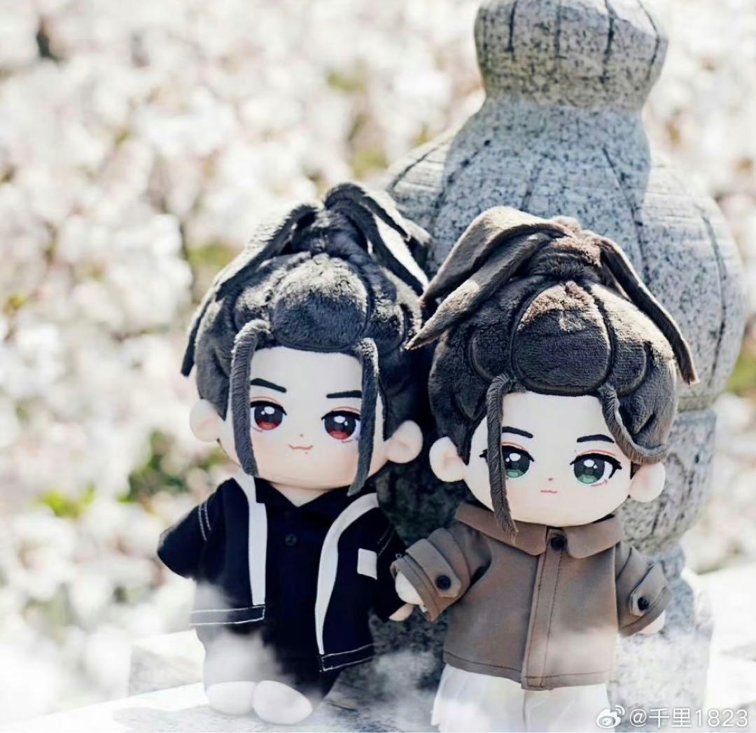 20cm 王一博 肖戦 芭莎 お洋服あり ぬいぐるみ 着せ替え 専用衣装 陳情令