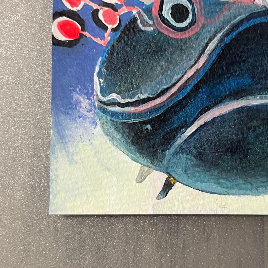 黄菊しーく 水彩画 原画 2023年 si_ku