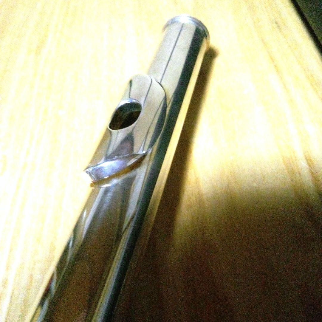 アルトフルート 頭部管銀製　パールフルート