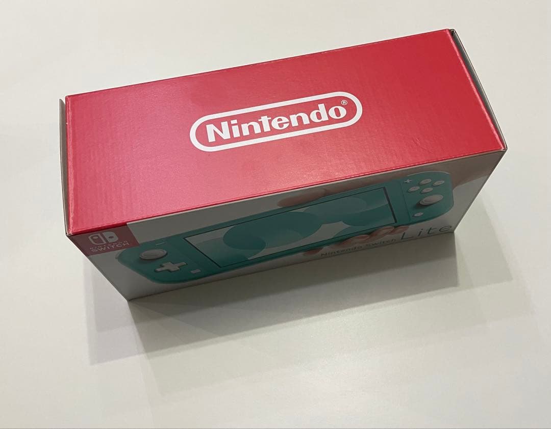 未使用に近い❤︎Nintendo Switch Liteターコイズ 本体 充電器◎