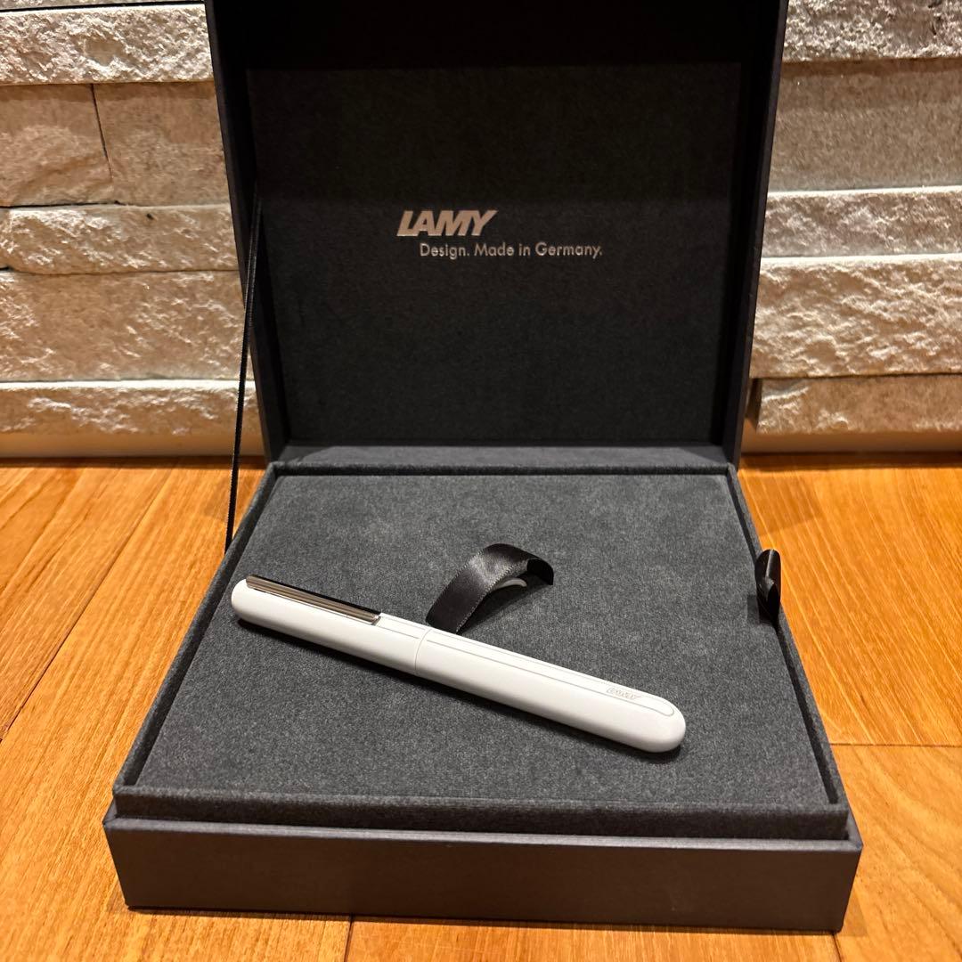 万年筆　LAMY　ラミー　dialogue3　ダイアログ 3 ピアノホワイト