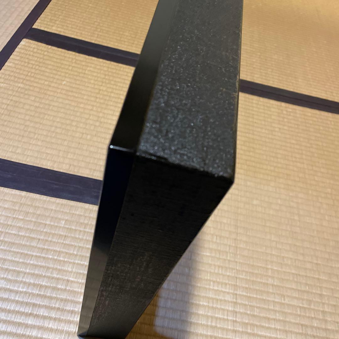 「京塗師」の名工【鈴木 光入】(作)の『炉縁』でございます。　茶道具