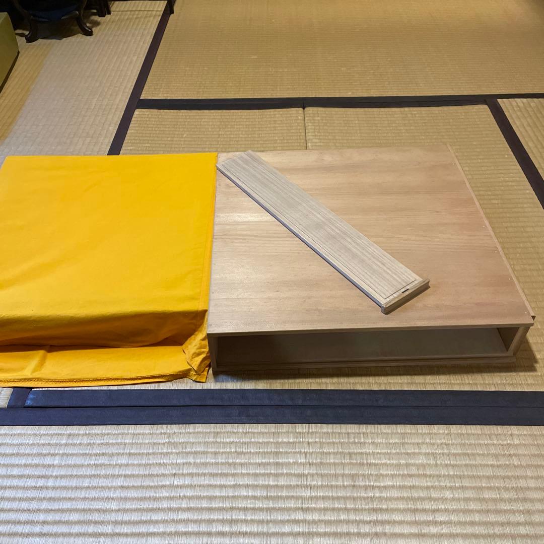 「京塗師」の名工【鈴木 光入】(作)の『炉縁』でございます。　茶道具