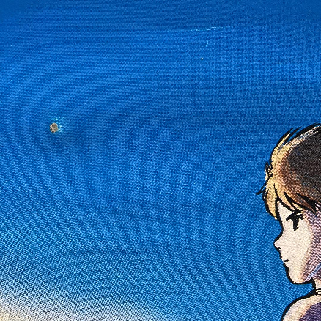 宮崎駿　ナウシカ　映画ポスター72×50 目立つ傷複数あり。