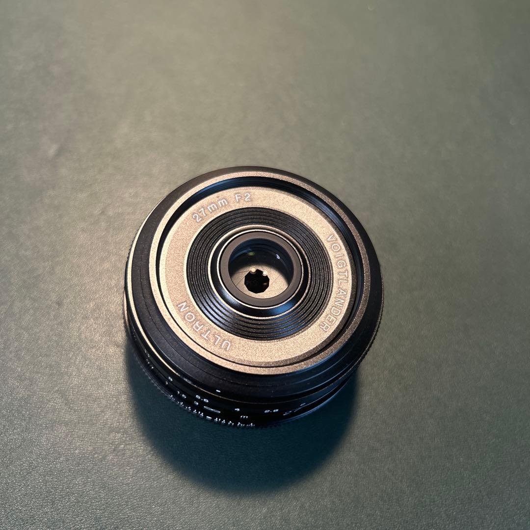 Voigtlander ULTRON 27mm F2 Xマウント ブラック