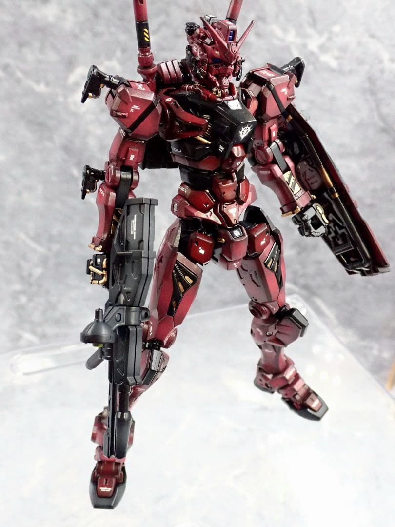 HG ジークアクス 赤いガンダム(フルビット) 全塗装 ガンプラ塗装済 完成品