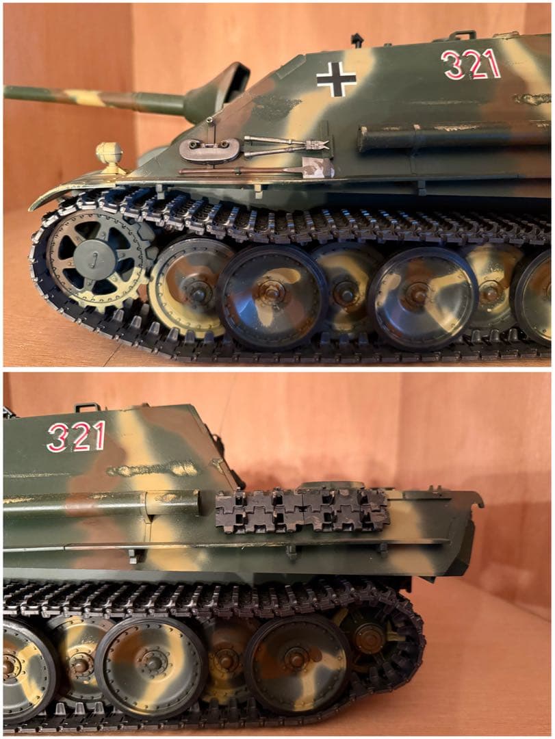 【O-1980】タミヤ ヤークトパンサー 戦車 ラジコン 1/16 ジャンク