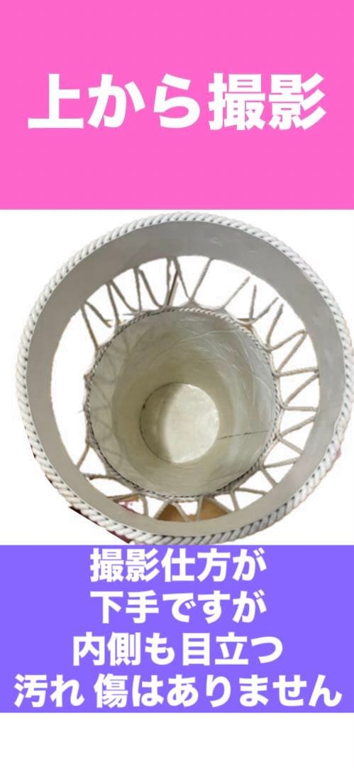 ロココ♦️ローズモチーフ♦️ホワイト シャビー♦️傘立て 長物の収納♦️送料込