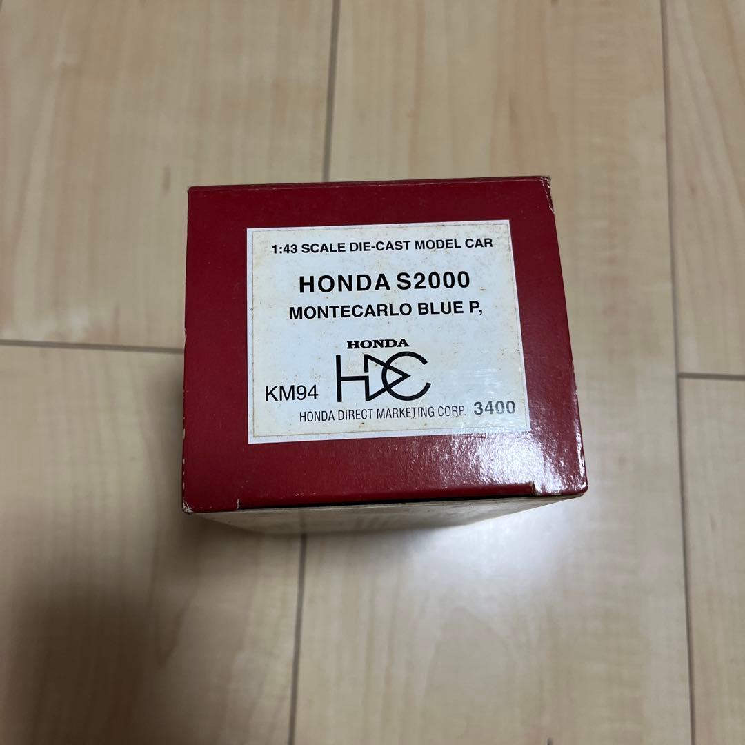 HONDA S2000 モンテカルロブルー 1/43