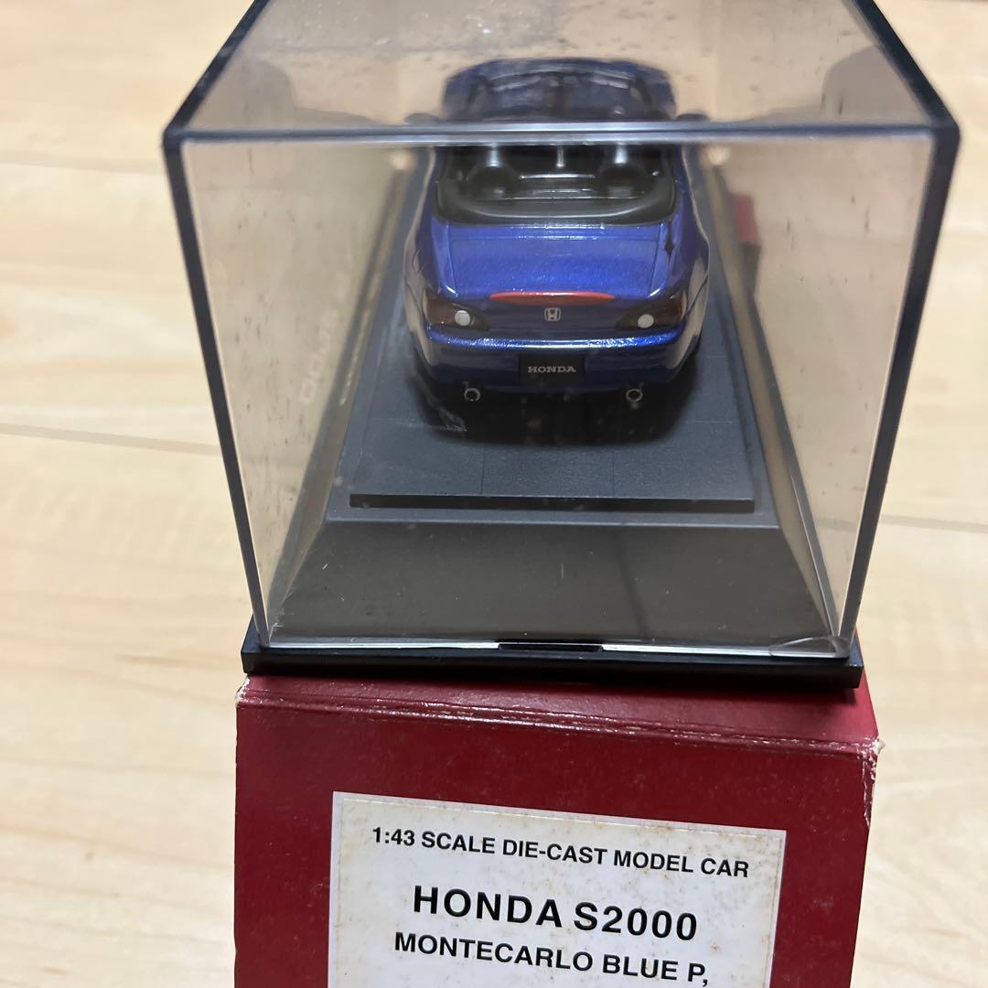 HONDA S2000 モンテカルロブルー 1/43
