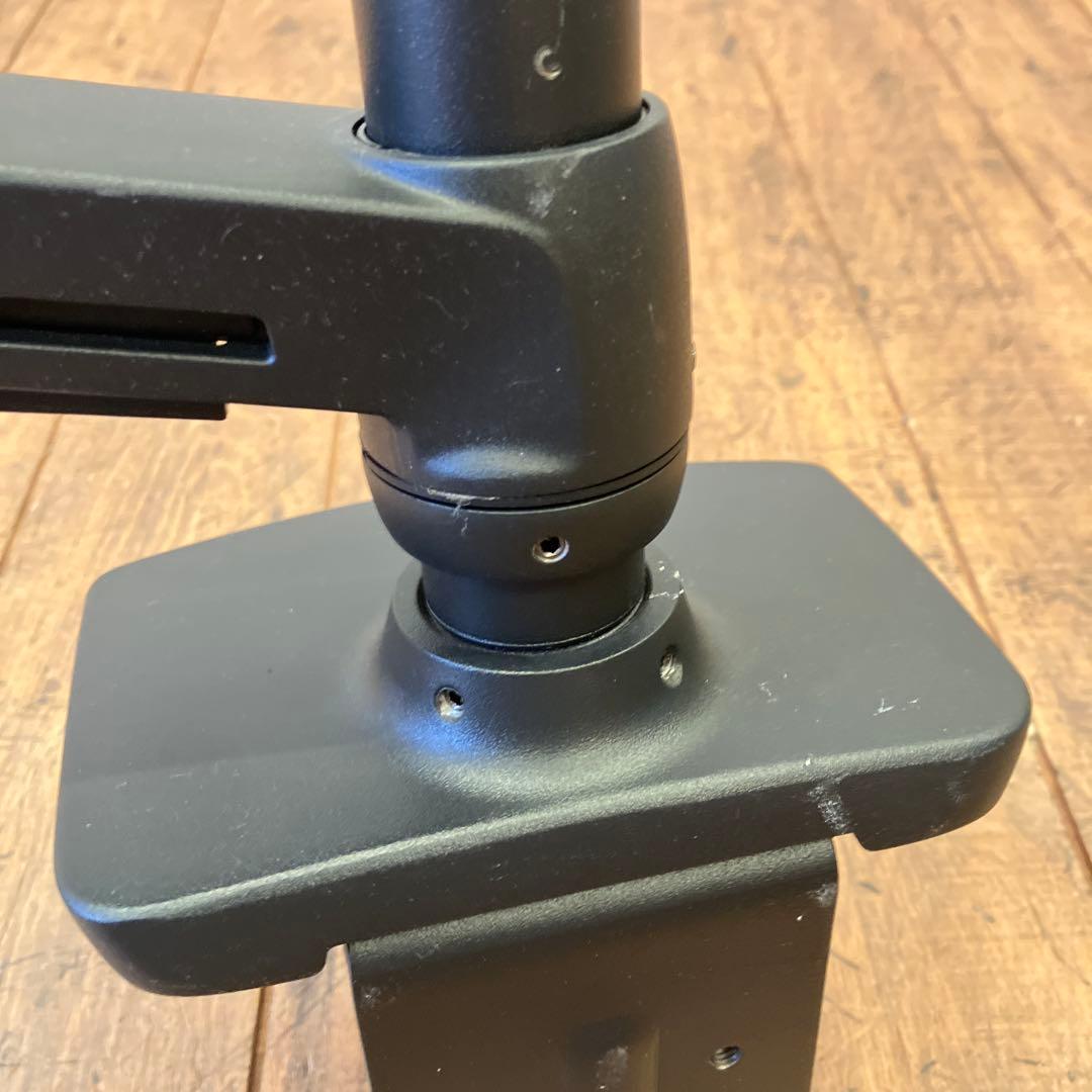 エルゴトロン LX デスク モニターアーム マウントアーム デスク固定 ブラック