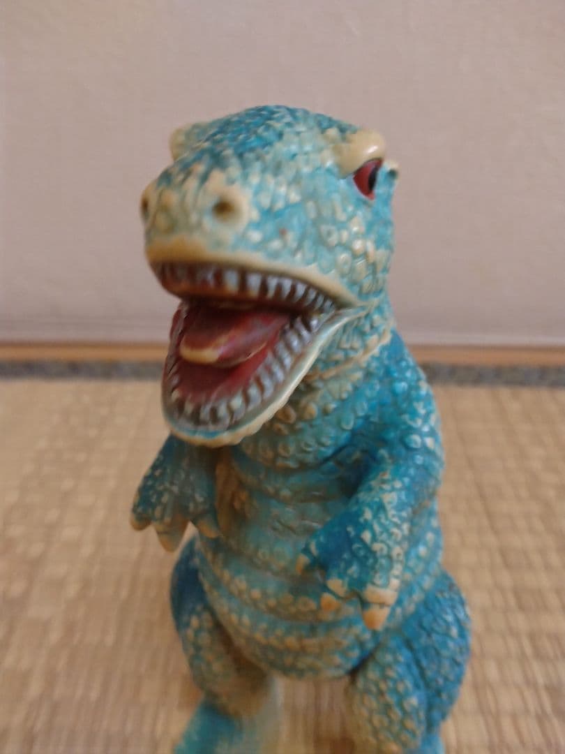 マルサン　ソフビ　ゴロザウルス　当時物　ブルマァク　ゴジラ