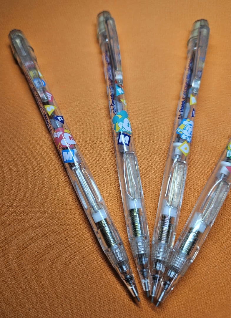 ぺんてる ディズニー シャーペン DPD355 サイドノック 廃盤 廃番