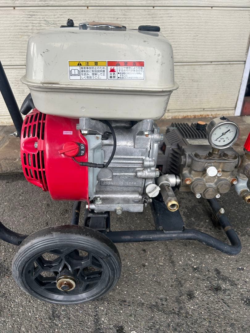 KT2 ★スーパー工業 エンジン式高圧洗浄 SEC-1310-2N-TA セット