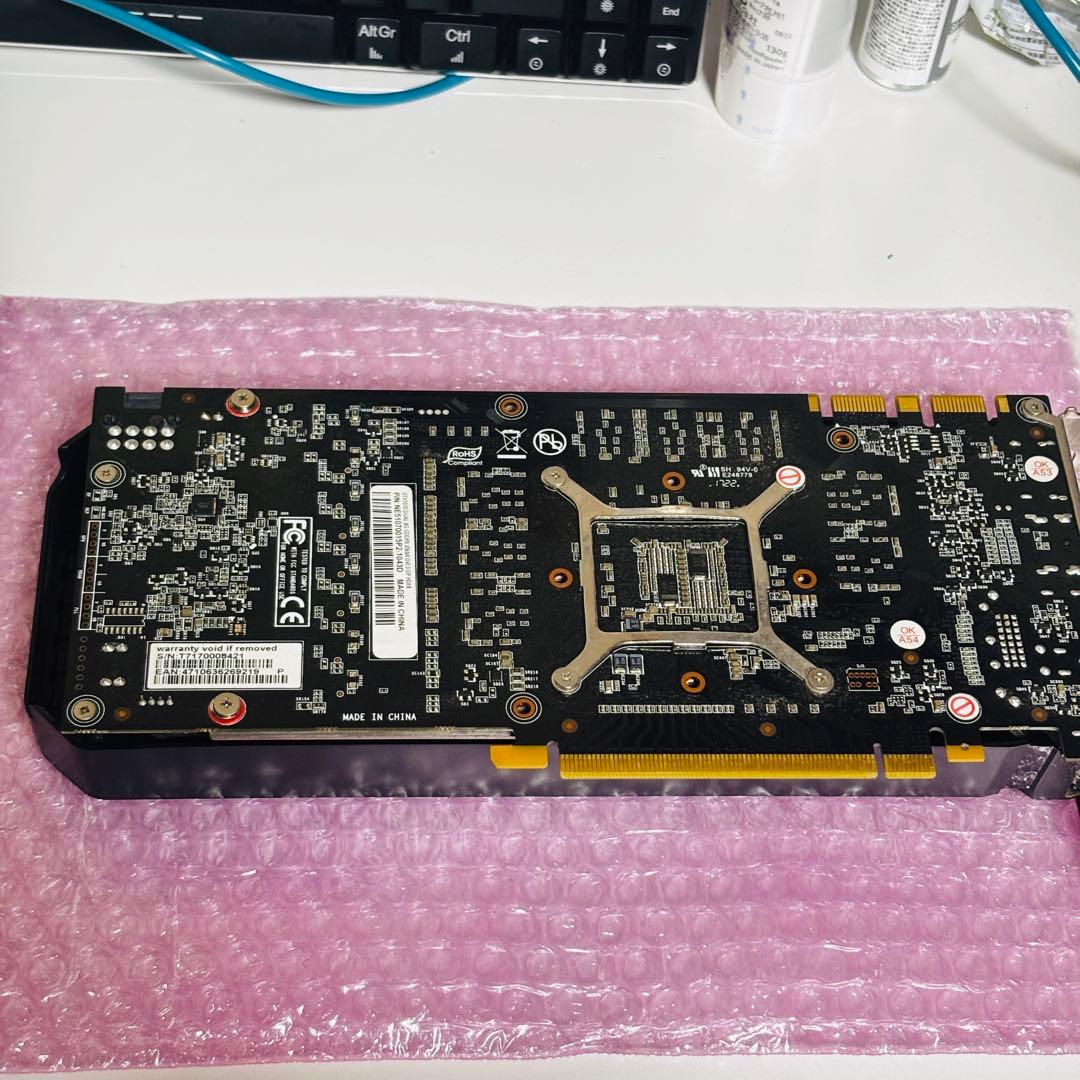 【中古】Palit GTX1070 8GB DUAL GDDR5 8GB グラボ