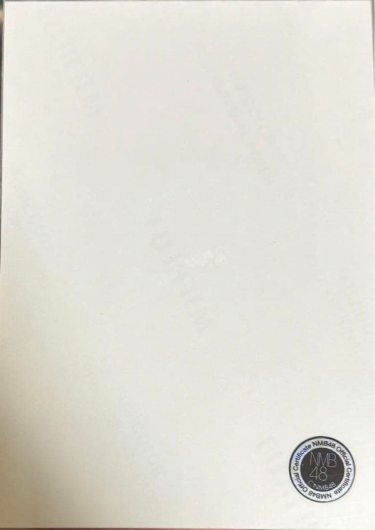 NMB48 卒業 李始燕 ランダム 写真　直筆　2022 june 現 QWER