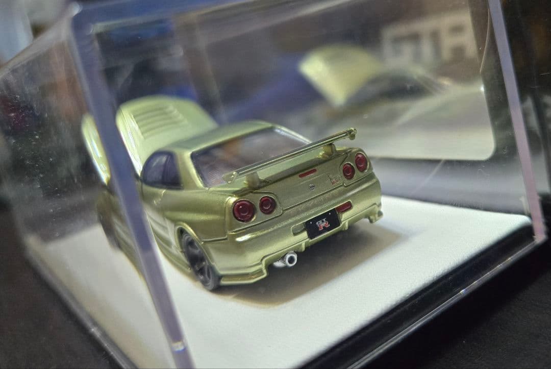 TIME MICRO 限定699台 R34 GT-R トミカより精巧！