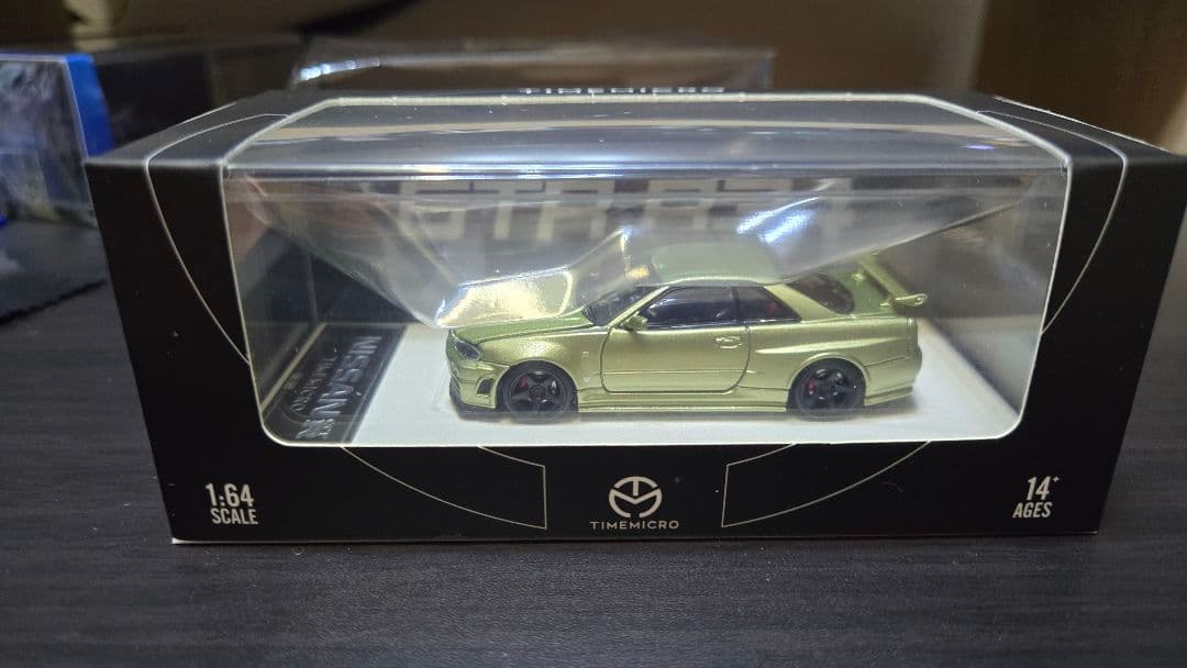 TIME MICRO 限定699台 R34 GT-R トミカより精巧！