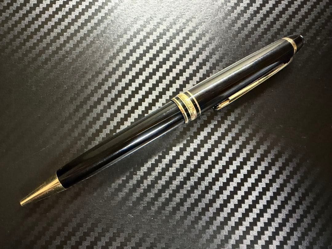 未使用に近い モンブラン マイスターシュテュック 164 ボールペン ブラック