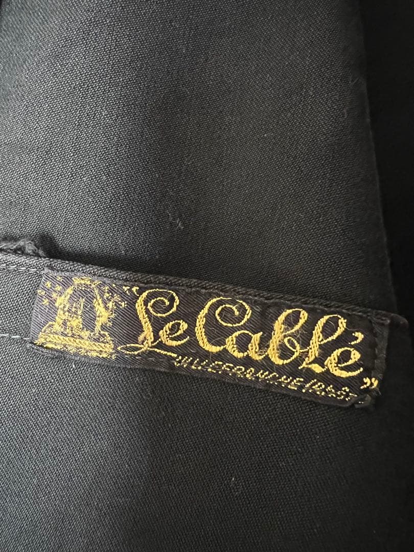 50s ブラックモールスキン Le Cabble