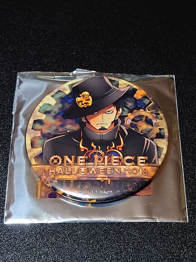 トラファルガー・ロー　ワンピースタワー　ハロウィン　2018　缶バッジ