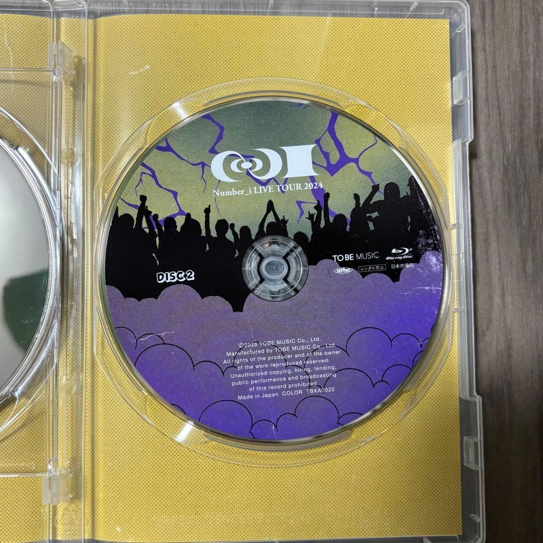 Number_i LIVE TOUR2024No.I初回生産限定盤Blu-ray