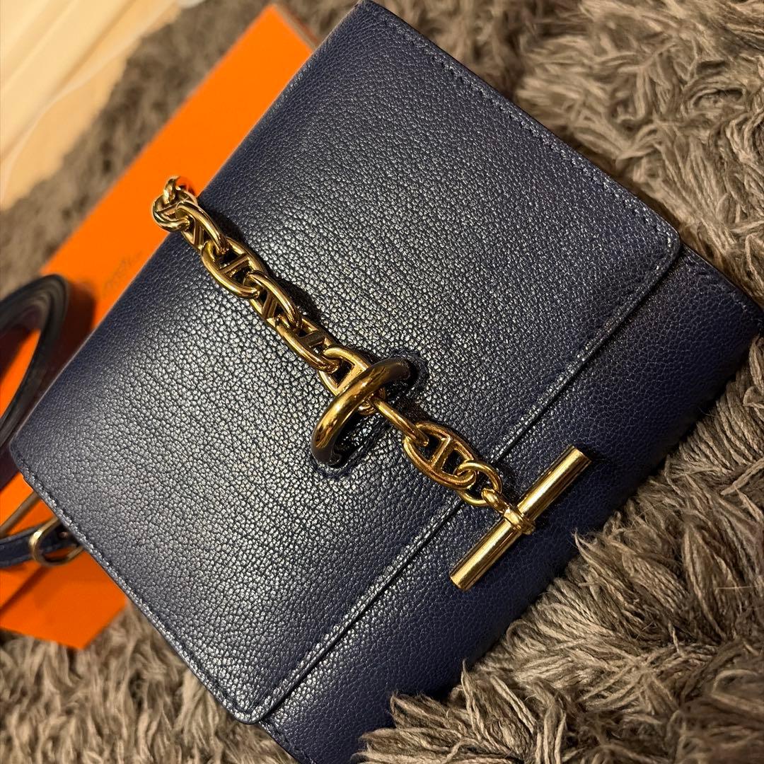 エルメス　Hermes シェーヌダンクルコンパクトウォレット　to go