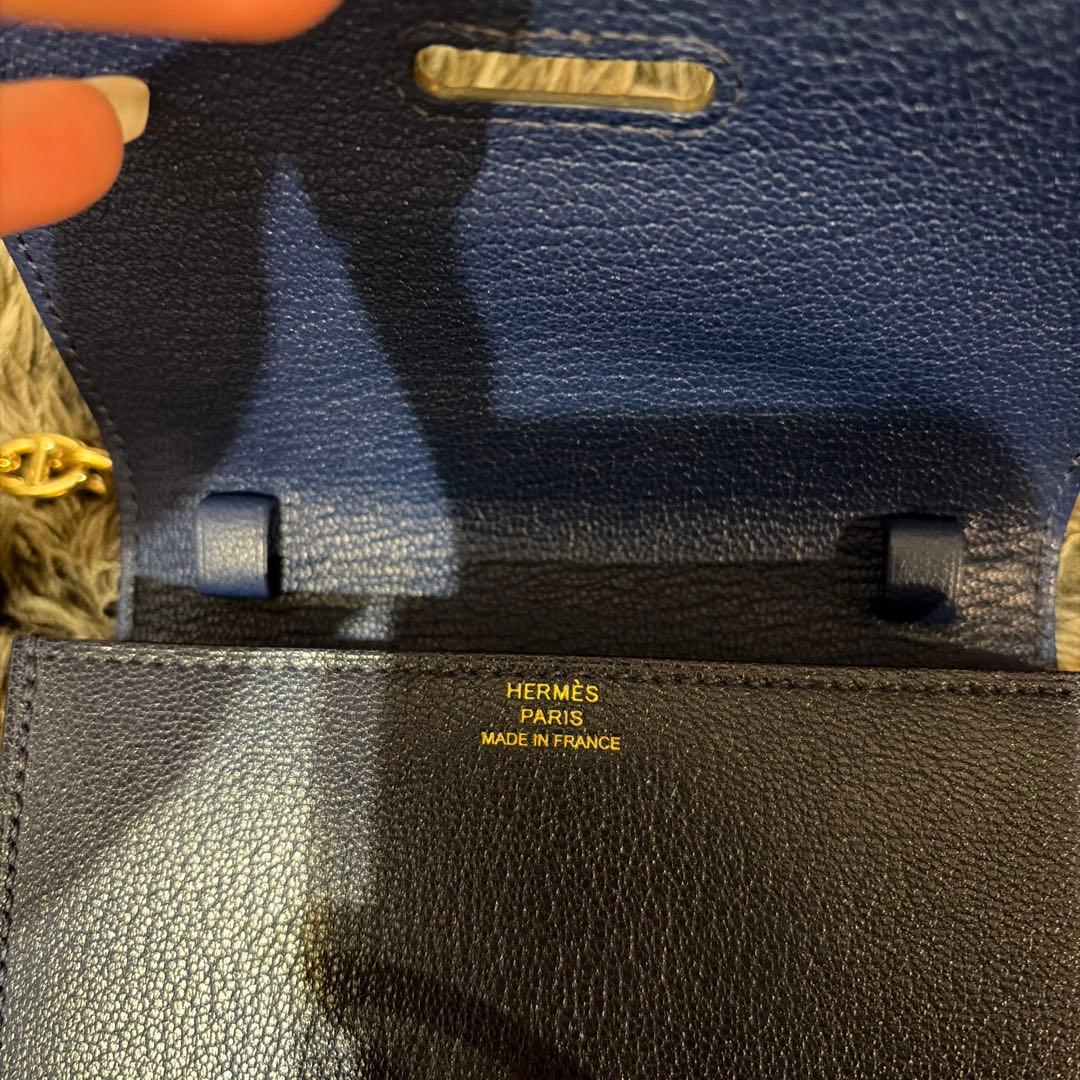 エルメス　Hermes シェーヌダンクルコンパクトウォレット　to go