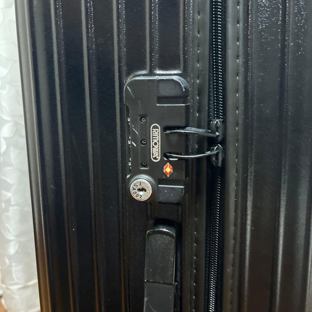 60L RIMOWA リモワ サルサ キャリーケース　ブラック　美品