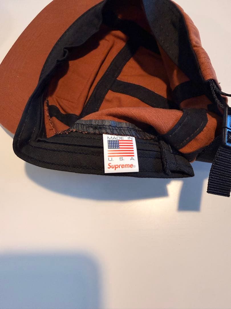 Supreme ブラウンキャップ