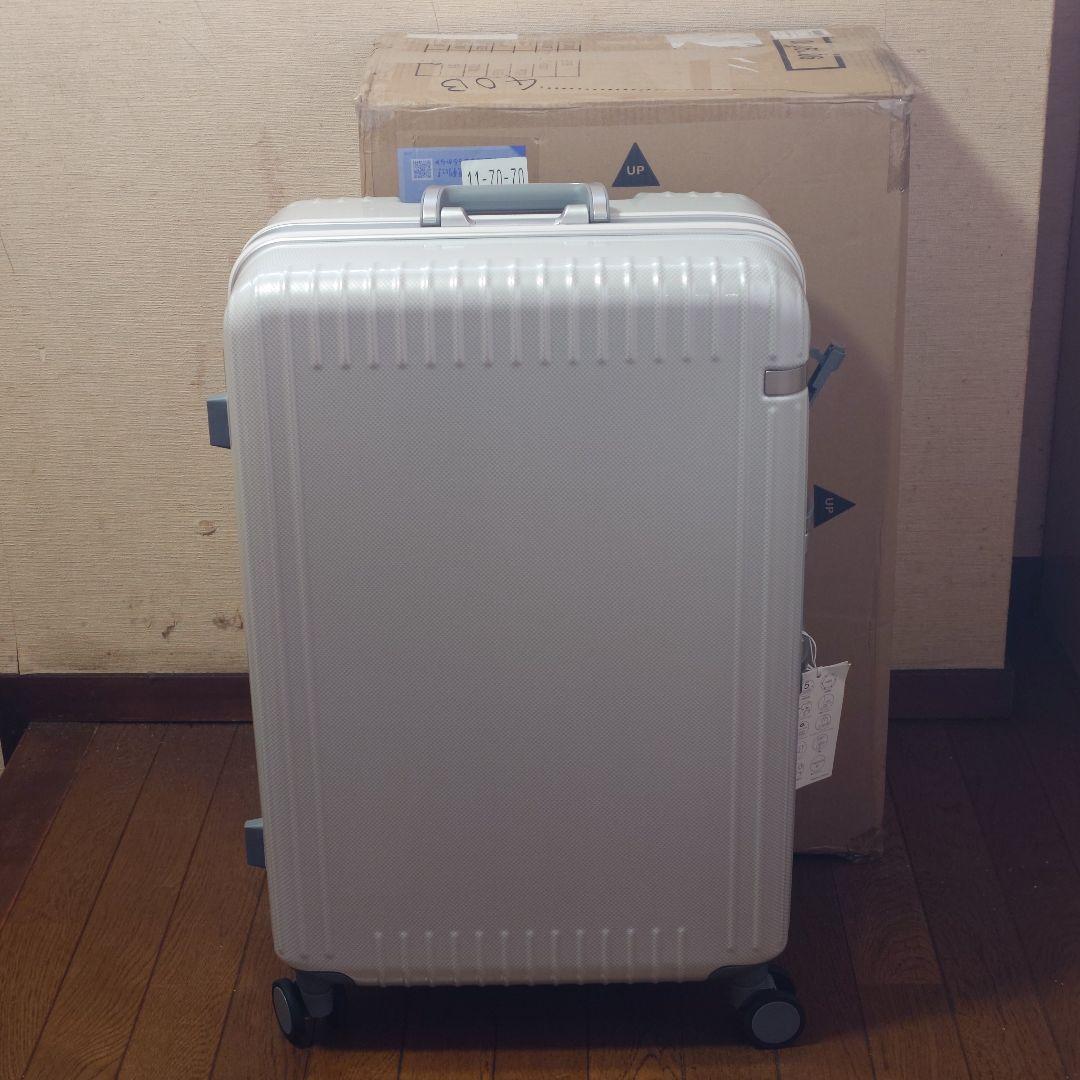 【新品未使用】ace. スーツケース パリセイド3-F 55L ホワイトカーボン