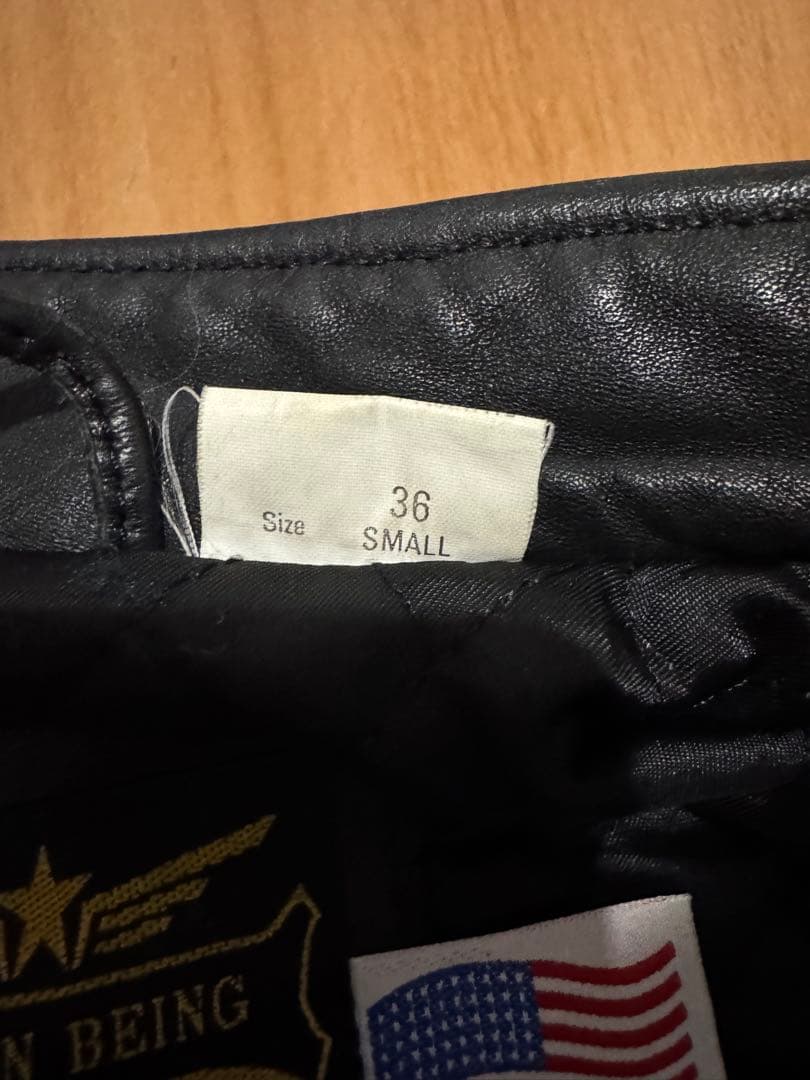 【希少！✨】HUMAN BEING 本革 ライダースジャケット 牛革