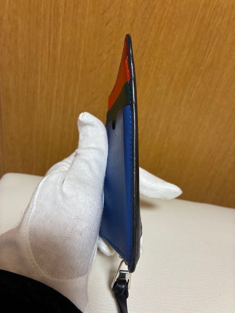 LOEWE ロエベ フラグメントケース アナグラム レザー ケース マルチ