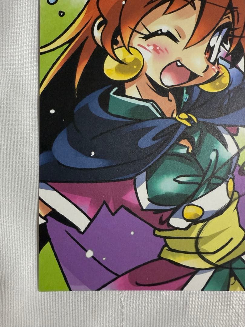 スレイヤーズ　林原めぐみ 直筆サイン入り複製色紙