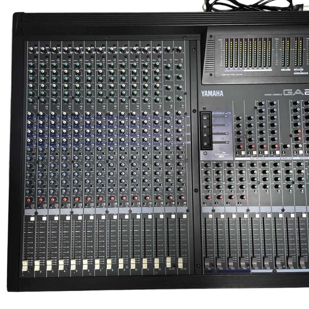 【希少・動作品】YAMAHA ヤマハ GA24/12 アナログミキサー 24ch