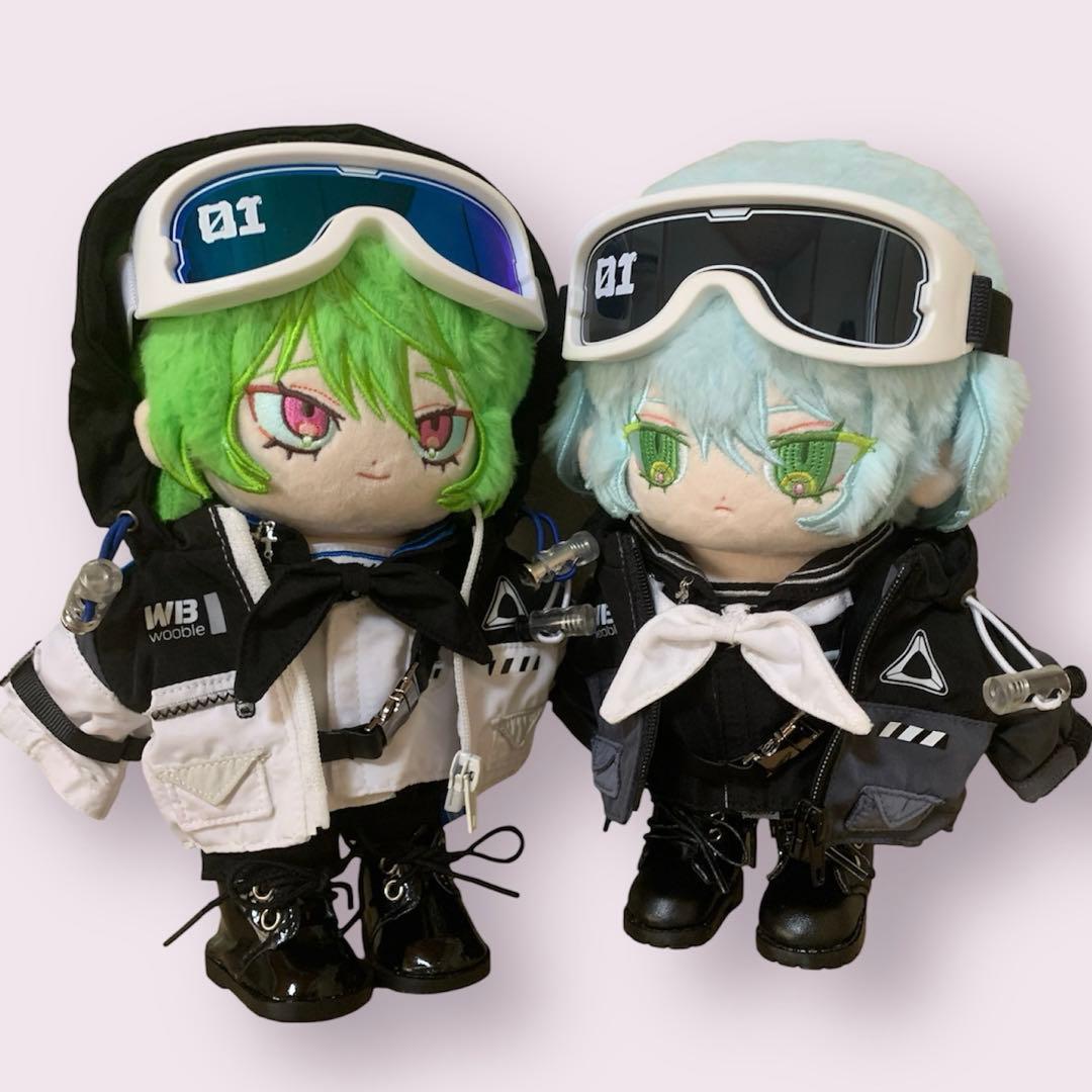 無属性　20cm ぬい服　wooble テックシリーズ