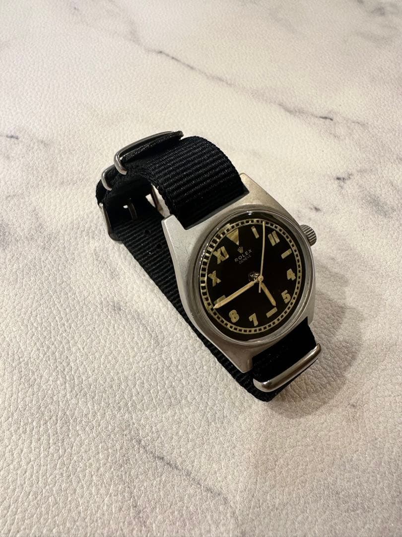 ロレックス　軍用　文字盤　希少　ミリタリー