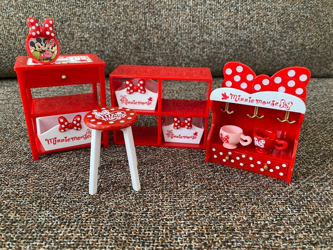 リーメント　ミニーマウス ウェルカム マイルーム ミニチュア レア 廃盤　家具