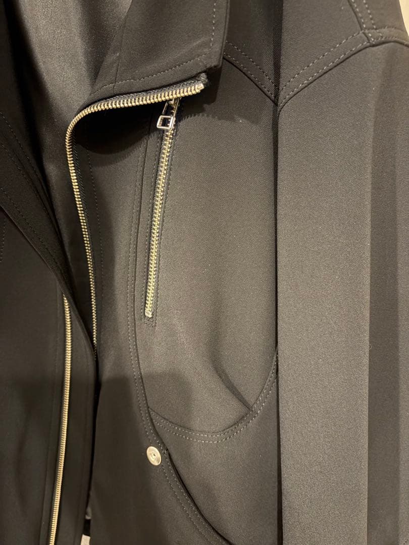 CONZ スタンドカラー ジップアップジャケット ブラック 25AW サイズ1