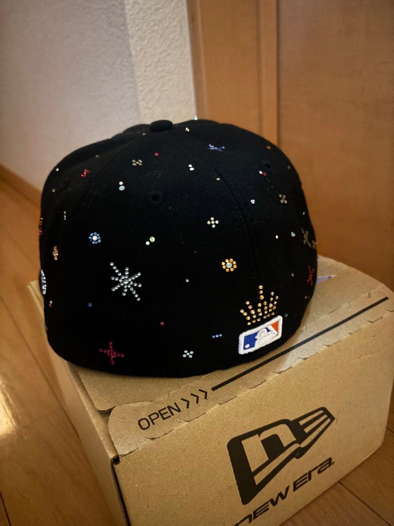 New Era メッツスワロフスキーキャップ