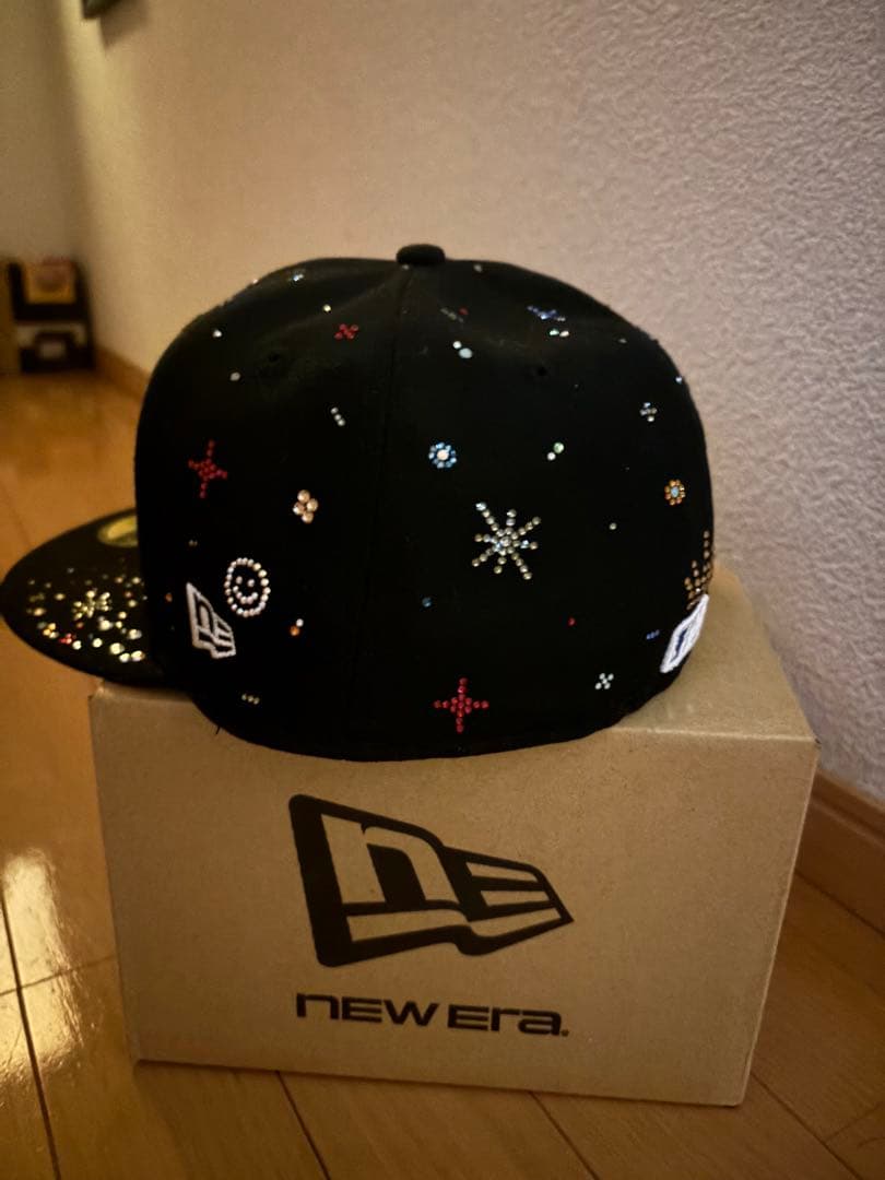 New Era メッツスワロフスキーキャップ