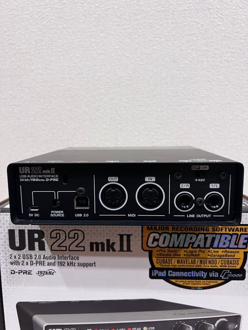 UR 22 mkII USBオーディオインターフェイス