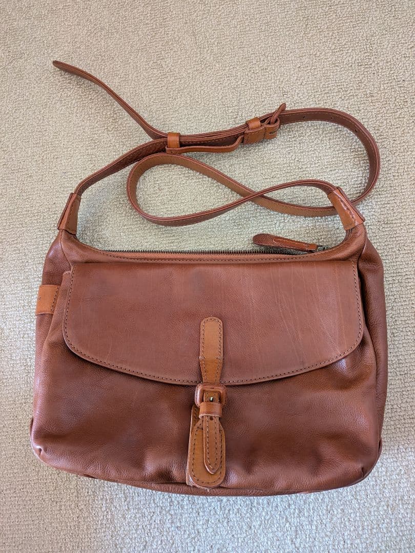 genten　ゲンテン　ショルダーバッグ　本革