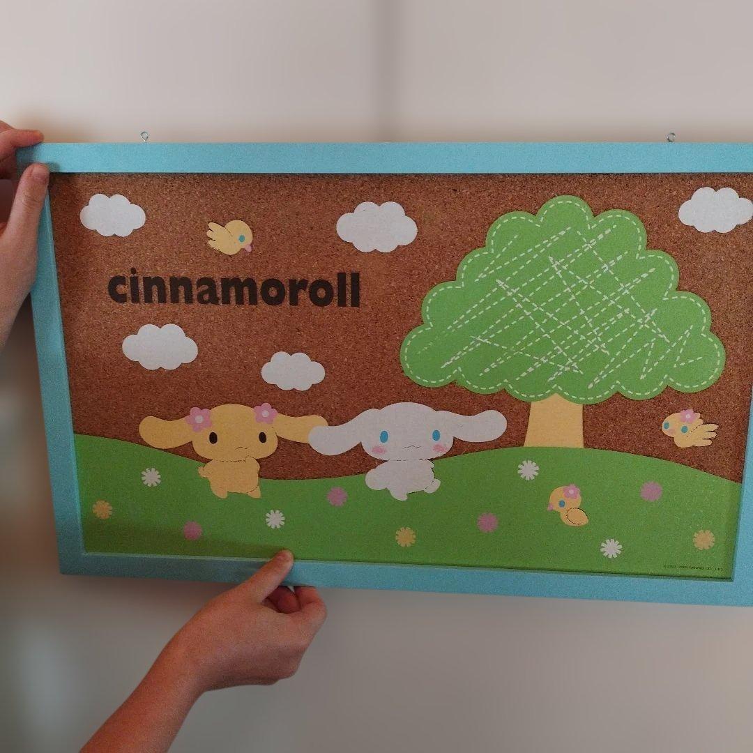 cinnamoroll コルクボード 約49cm x 30cm