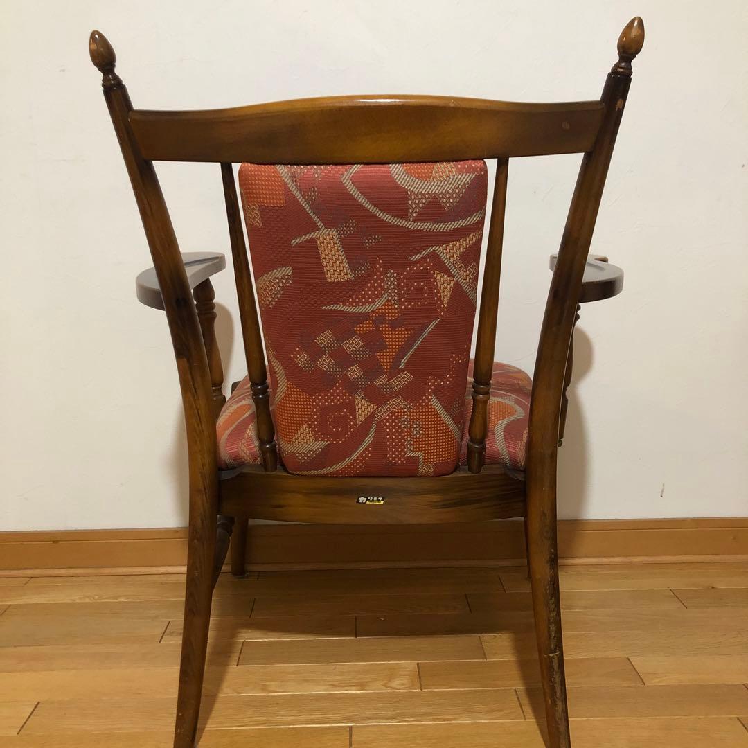 ヴィンテージ カリモク コロニアル アームチェア 椅子 1脚 応接　③