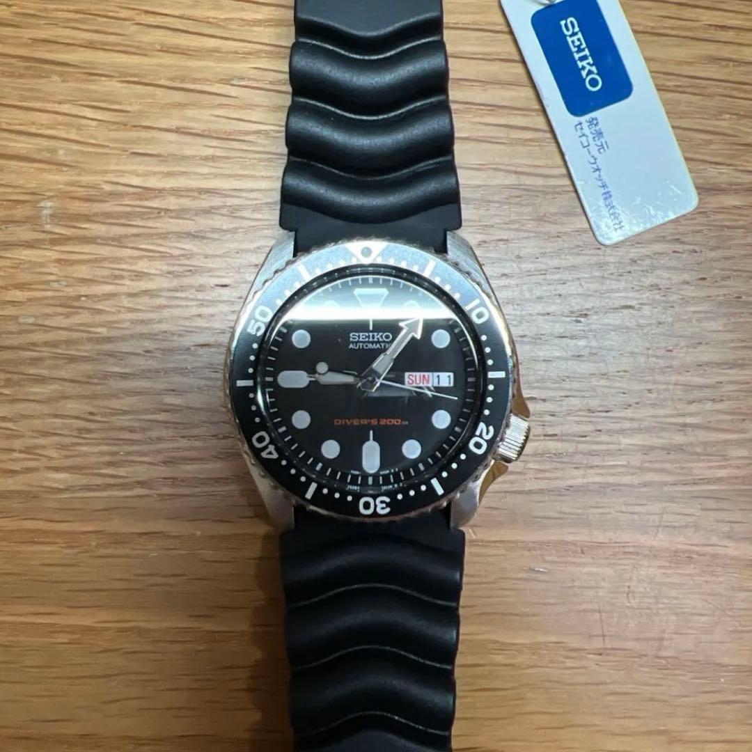 美品 セイコー SKX007KC ブラックボーイ 自動巻き SEIKO SKX