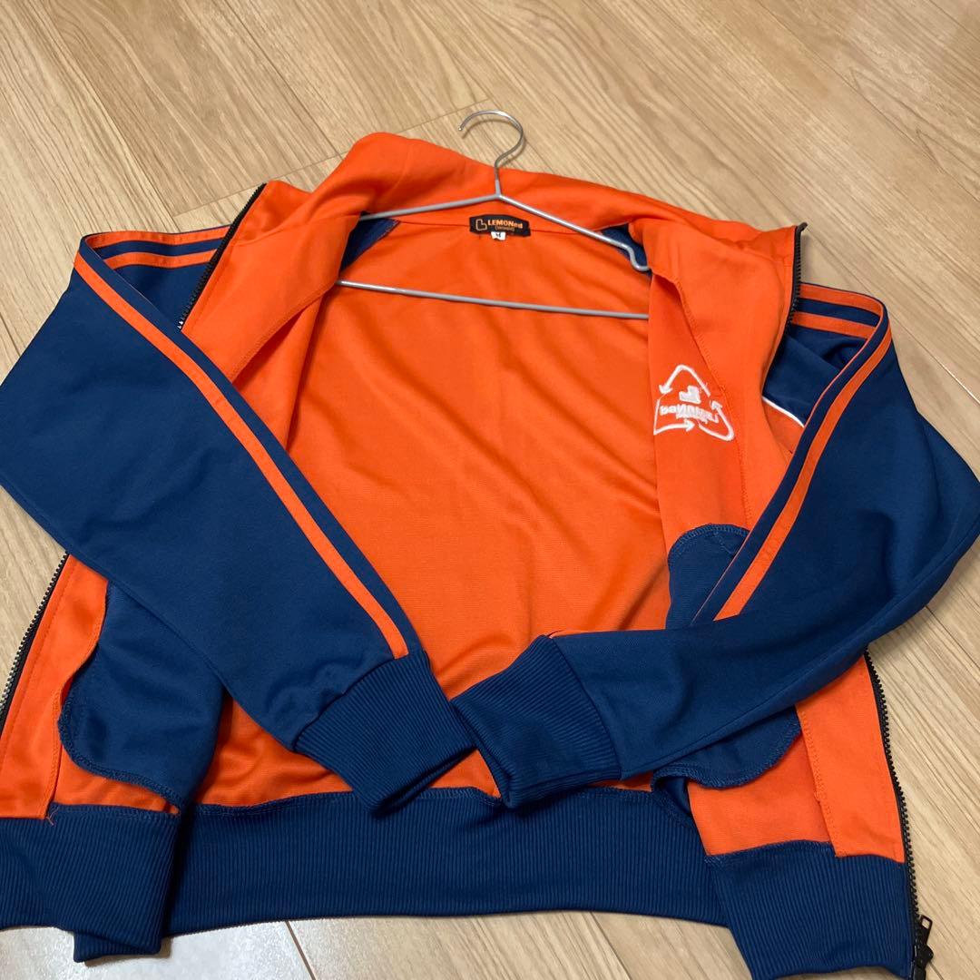 hide LEMONed オレンジ ジャージ M