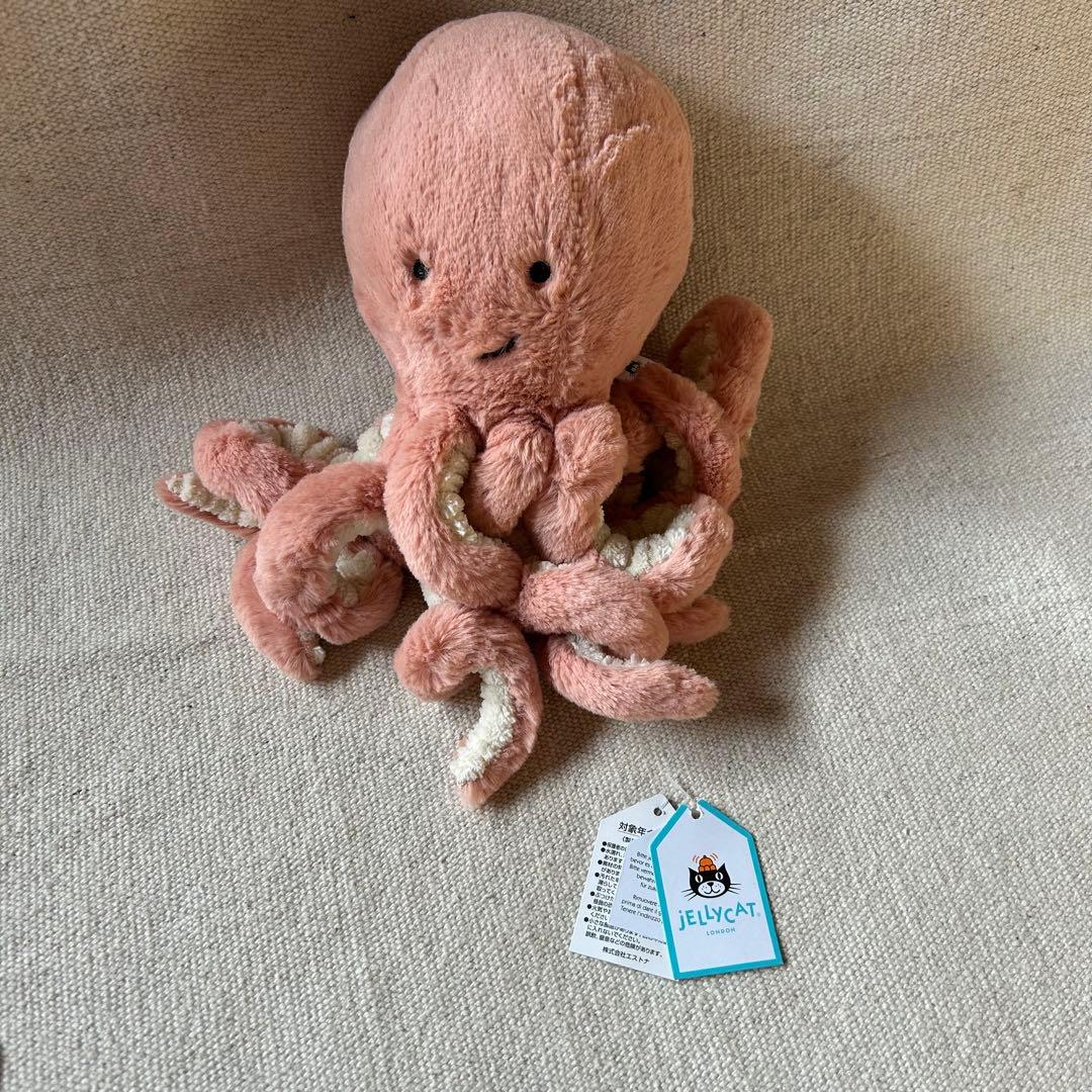 JELLY CAT 新品 タコ ぬいぐるみ