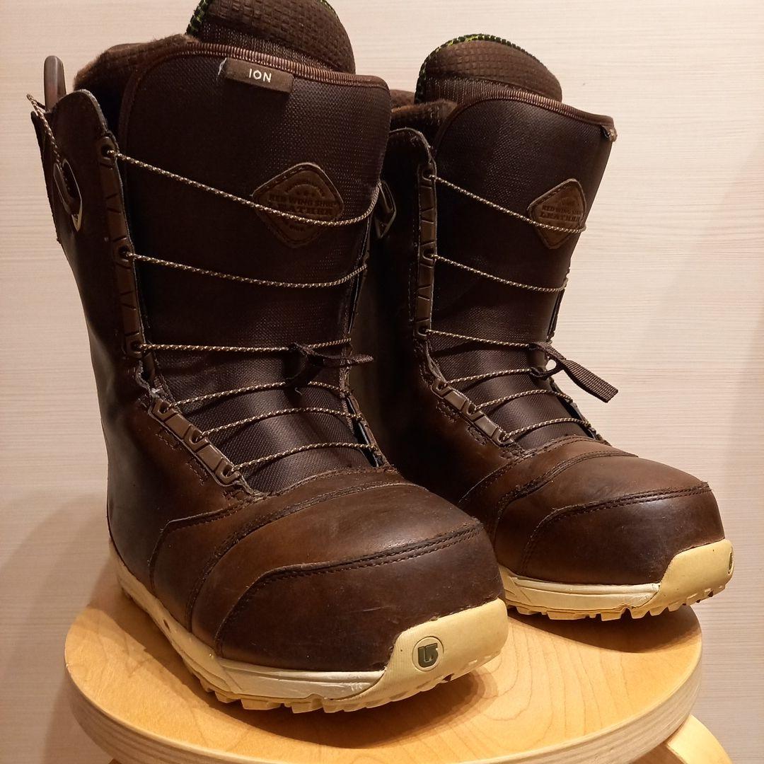 BURTON　スノーボードブーツ　ION　レザー　REDWING　 27cm